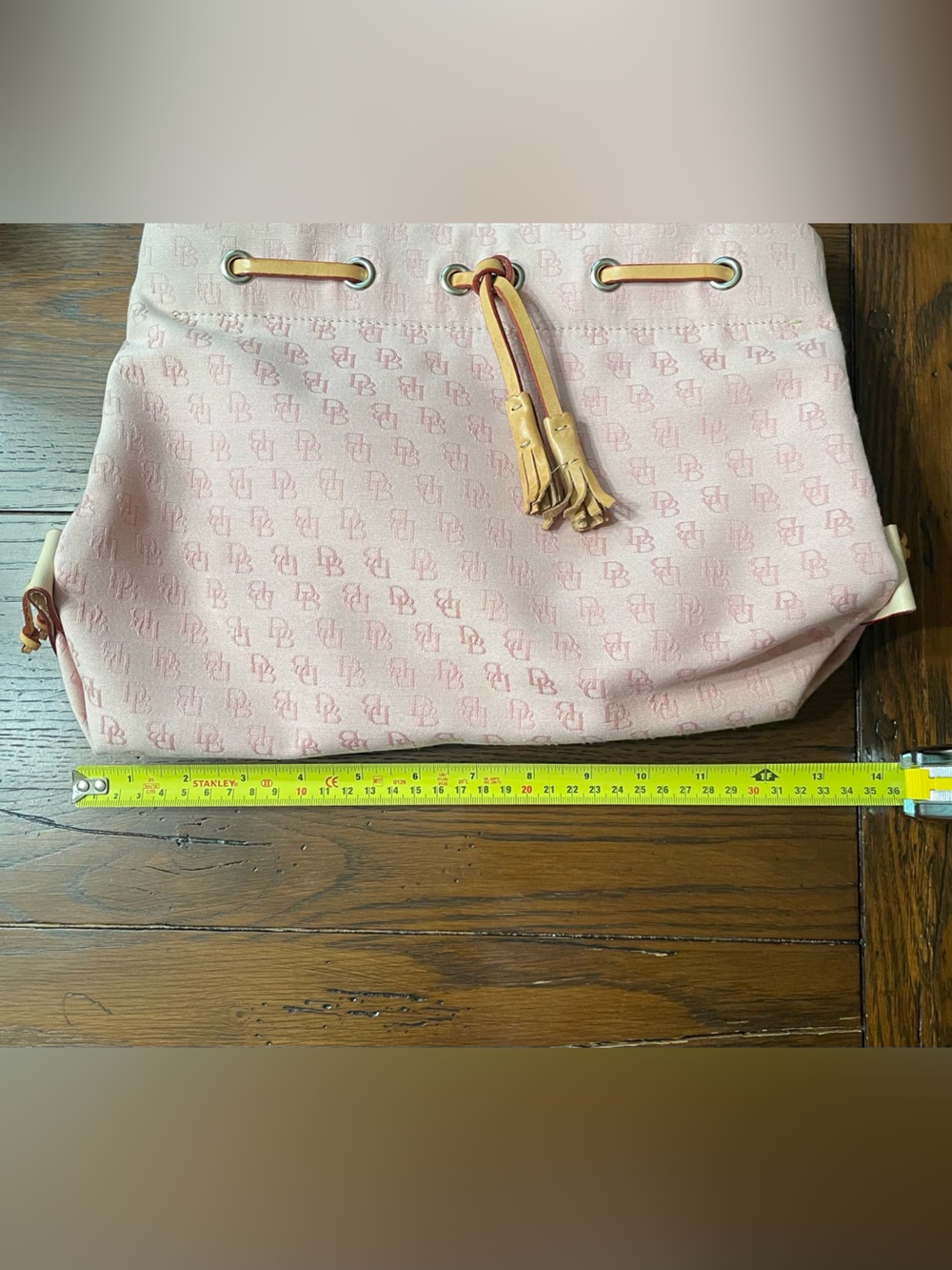 Dooney & Bourke Pink Monogram Tote - Picture 10 of 10